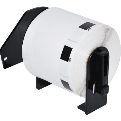 Makki съвместими етикети Brother DK-11209 - Small Address Paper Labels, 29mmx62mm, 800 labels per roll, Black on White - MK-DK-1
