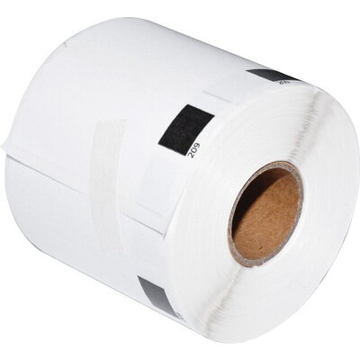 Makki съвместими етикети Brother DK-11209 ROLL ONLY - Small Address Paper Labels, 29mmx62mm, 800 labels per roll, Black on White