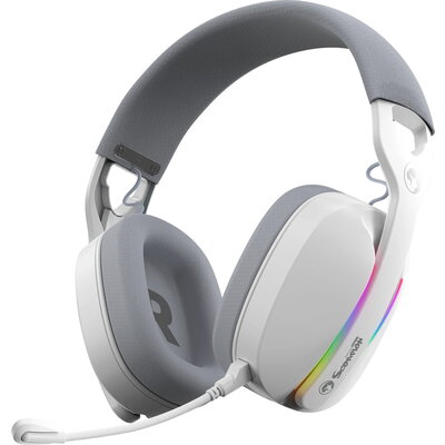 Marvo Геймърски слушалки Gaming Headphones Pulz 70S White - 7.1 RGB