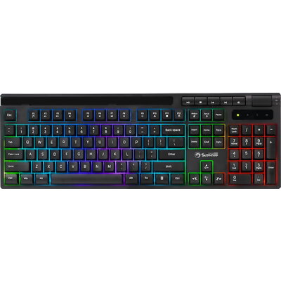 Marvo геймърска клавиатура Gaming Keyboard 104 keys - Soldat S40 K603 - Silent, RGB