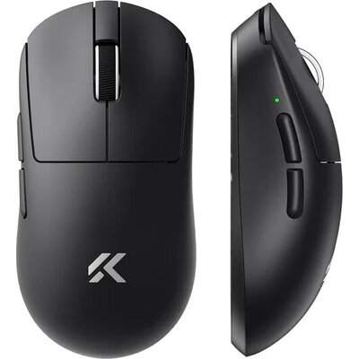 MCHOSE професионална геймърска мишка A7 V2 Ultra Black - Wireless Gaming Mouse - Dual 8K, Omron Mechanical