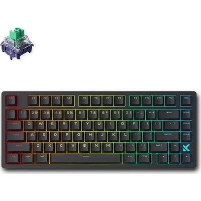 Геймърска механична клавиатура MCHOSE Jet75 - 8K, Kailh Magnetic God Switch, Black