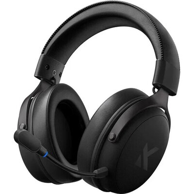 MCHOSE безжични геймърски слушалки Wireless Gaming Headphones - V9 Pro Steel Black - Bluetooth , 2.4G