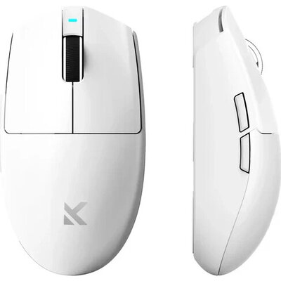 MCHOSE професионална геймърска мишка G3 V2 White - Wireless Gaming Mouse - 1K, Omron Mechanical
