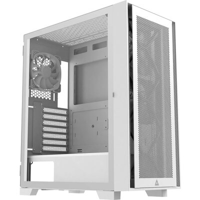 Montech кутия AIR 1000 LITE, Mid-tower Case, TG, 3x120mm Fans, White