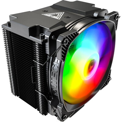 Montech охладител AIR COOLER 210, CPU Cooler, 210W TDP, ARGB, Black