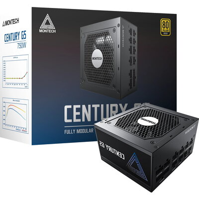 Montech захранване CENTURY G5 750, PSU ATX3.0, Gold, Full Modular