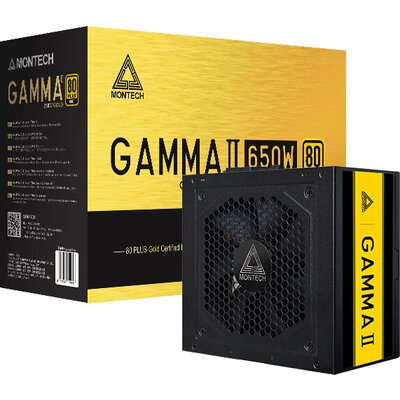 Montech захранване GAMMA II 650, PSU 650W, Gold