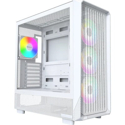 Montech кутия Case ATX - X5 (W) - 4 A-RGB fans, USB-C Montech кутия Case ATX - X5 (W) - 4 A-RGB fans, USB-C