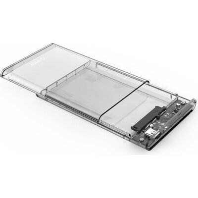 Orico външна кутия за диск Storage - Case - 2.5 inch 10Gbps Type-C Transparent - 2139C3-G2-CR-EP