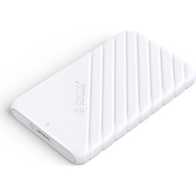 Orico кутия за диск Storage - Case - 2.5 inch USB3.0 WHITE - 25PW1-U3-WH