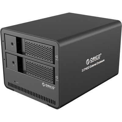 Orico външна кутия за два диска Storage - Case - Dual Bay 3.5