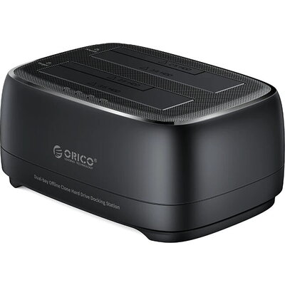 Orico докинг станция Storage - HDD/SSD Dock - 2 BAY Offline Clone 2.5/3.5 USB-C/USB-A - DD28C3-C Orico докинг станция Storage - HDD/SSD Dock - 2 BAY Offline Clone 2.5/3.5 USB-C/USB-A - DD28C3-C