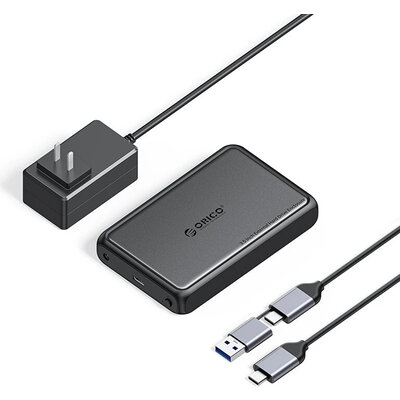 Orico кутия за диск Storage - Case - 3.5 inch USB-C black - DDL35-C3-EU-BK