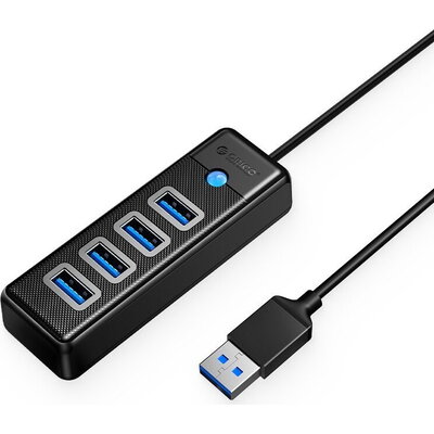 Orico хъб HUB USB3.0 4 port Black - PW4U-U3-015-BK