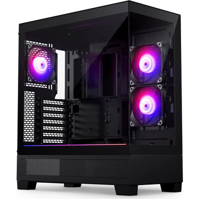 Phanteks кутия Case E-ATX - XT View Black
