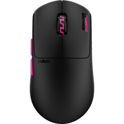 Pulsar професионална геймърска мишка Wireless Gaming Mouse Susanto-X Size2 [Pulsar Pro] - 8K, Black