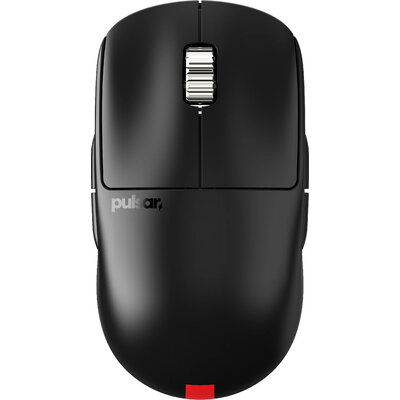 Pulsar професионална геймърска мишка Wireless Gaming Mouse X2A v3 eS Size1 Black 8K, OLED Display, Tournament Edition