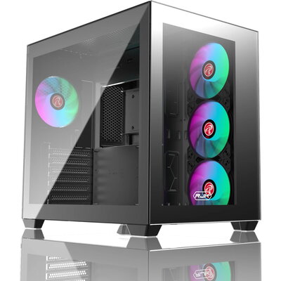 Raijintek кутия Case ATX - PAEAN C7 BLACK TG4