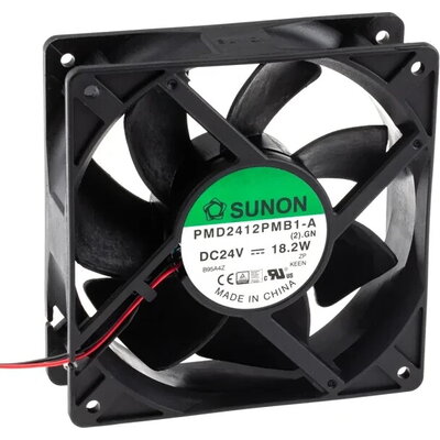 Sunon вентилатор Fan 120x120x38 24V 2 Ball Bearing - PMD2412PMB1-A(2).GN Sunon вентилатор Fan 120x120x38 24V 2 Ball Bearing - PMD2412PMB1-A(2).GN