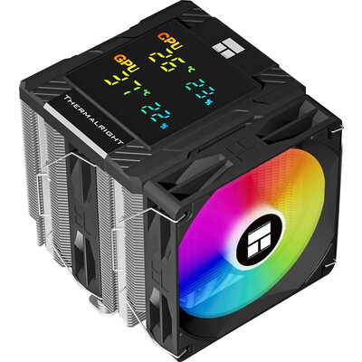 Thermalright охладител CPU Cooler Peerless Assassin 120 Digital A-RGB Black - Dual-Tower - LGA1851/AM5