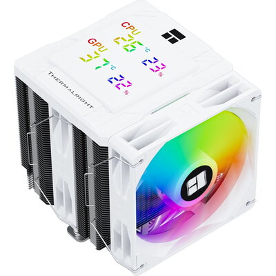 Thermalright охладител CPU Cooler Peerless Assassin 120 Digital A-RGB White - Dual-Tower - LGA1851/AM5