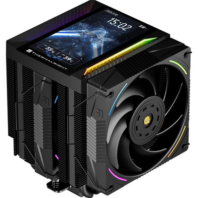 Thermalright охладител CPU Cooler Peerless Assassin 120 Vision MAX ARGB - Dual-Tower - 5 inch Display, LGA1851/AM5