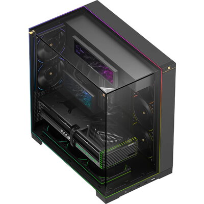 Thermalright кутия Case ATX - TR-A70 Vision Black - 9.16 inch LCD Display, USB-C