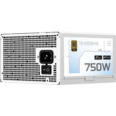 Thermalright захранване PSU ATX 3.1 750W White, Gold, Full Modular - TR-KG750-W