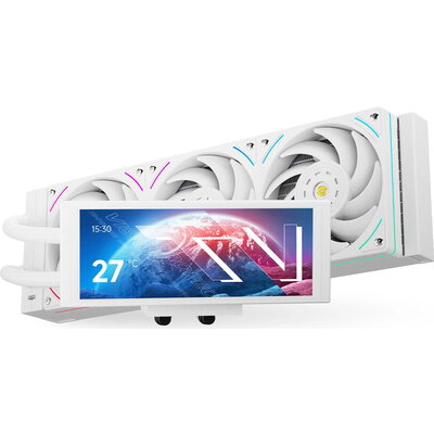 Thermalright водно охлаждане Water Cooling Trofeo Vision 360 ARGB White - 6.86 inch IPS LCD Display