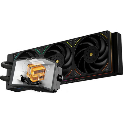 Thermalright водно охлаждане Water Cooling WONDER VISION 360 UB ARGB Black - 6.67 inch Curve OLED Display