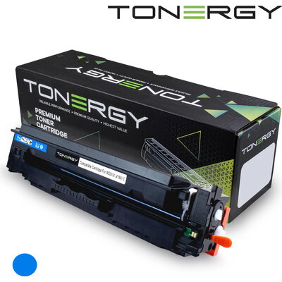 Tonergy съвместима Тонер Касета Compatible Toner Cartridge HP 415X 414X 416X W2031X W2021X W2041X Cyan, High Capacity 6k