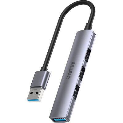 Unitek хъб USB3.0/2.0 HUB 4 port uHUB Q4 - USB-A input - USB3.0 x 1, USB2.0 x 3 - H1208A
