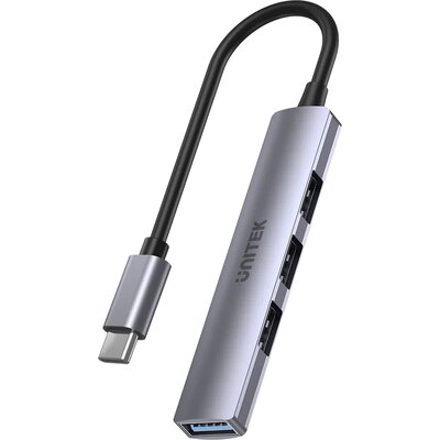Unitek хъб USB3.0/2.0 HUB 4 port - USB-C input - H1208B