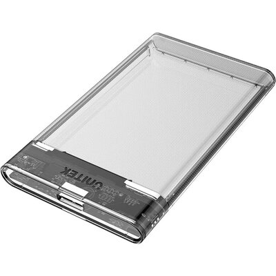 Unitek прозрачна външна кутия за диск Storage Case - DiskGuard Limpid R - 2.5 inch USB 3.0 transparent - S1103A