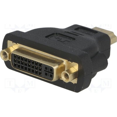 VCom Адаптер Adapter HDMI M/DVI-D F 24+1 - CA311
