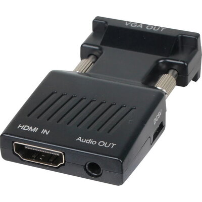 VCom адаптер Adapter HDMI F / VGA M with Audio - CA336A