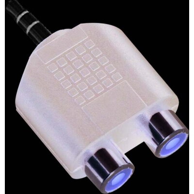 VCom Адаптер Adapter 3.5mm Stereo M / 2x RCA F - CA501