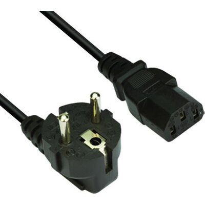 VCom захранващ кабел Power Cord Computer schuko 220V 1.8m - CE021-1.8m-0.75mm