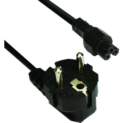 VCom Захранващ кабел Power Cord for Notebook 3C - CE022-1.5m