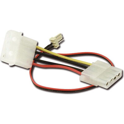 VCom Преходник Fan molex to 3pin - CE316-0.2m