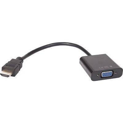 VCom Адаптер Adapter HDMI M to VGA F - CG591-B-0.15m