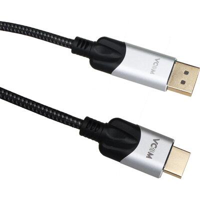 VCom Кабел Display Port M / HDMI M - 4K 60Hz - CG608M-1.8m