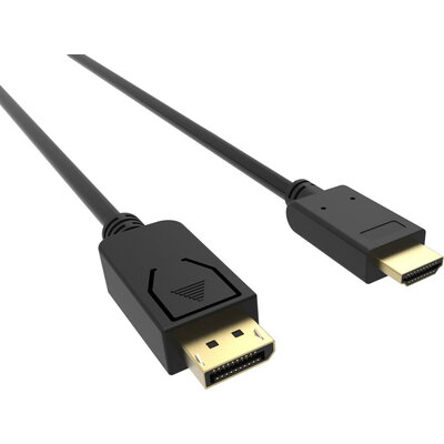 VCom Кабел Display Port M / HDMI M - 4K 60Hz - CG609-1.8m
