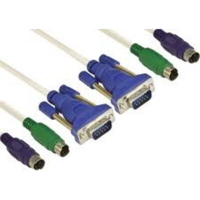 VCom Комплект кабели KVM switch set - CK501A-1.5m