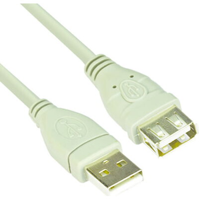 VCom Кабел USB 2.0 AM / AF - CU202-3m