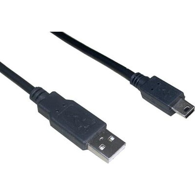VCom Кабел USB 2.0 AM / Mini USB 5pin - CU215-3m