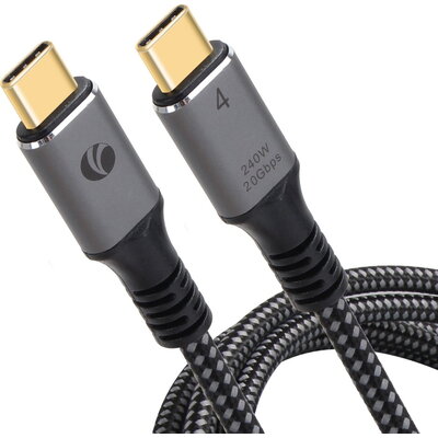 VCom кабел USB4.0 Type-C/Type-C 20Gbps, 240W - CU521M-2m