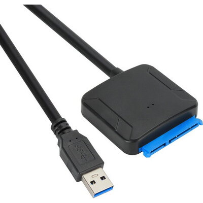 VCom Кабел адаптер USB3.0 to SATA3 - CU816