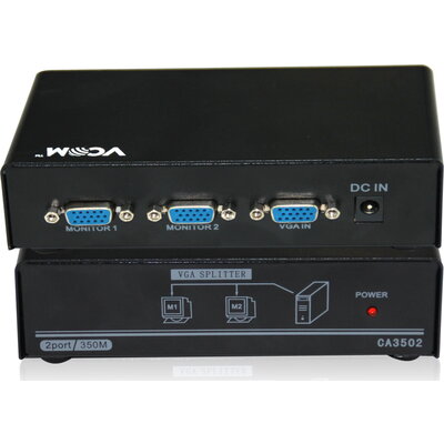 VCom Сплитер VGA Splitter 1x2 - DD132